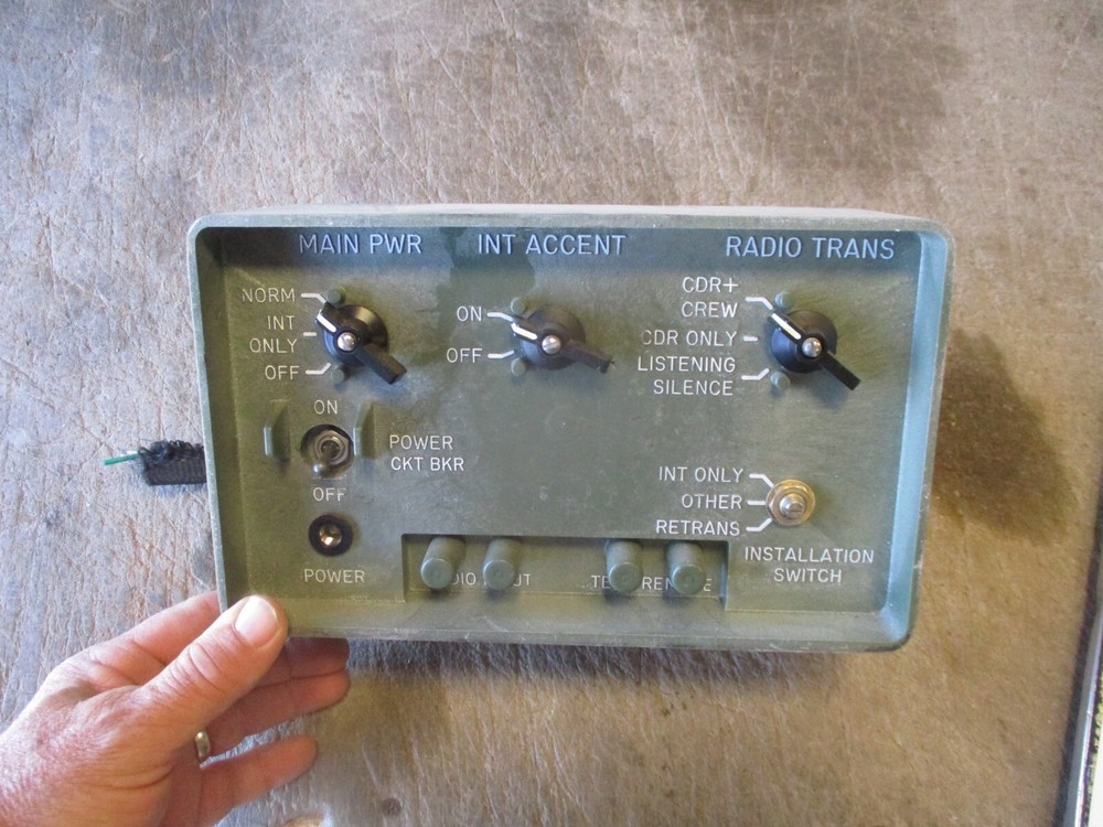 Used Simulator or Training Aid VIC-1 Intercom System AM-1780 Mock-Up