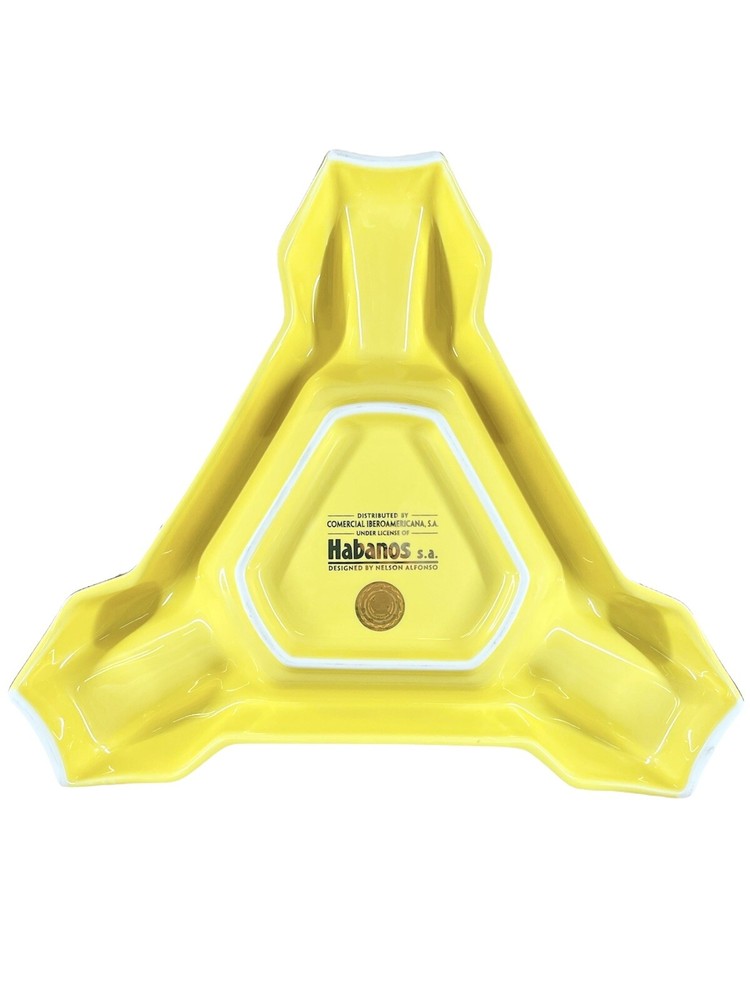 HABANOS MONTECRISTO CERAMIC CIGAR ASHTRAY