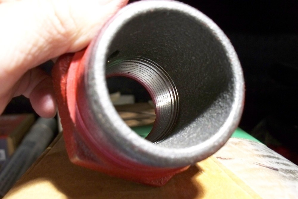 Fill-rite Mechanical Flow Meter cast Bung adapter - NEW TAKE OFF