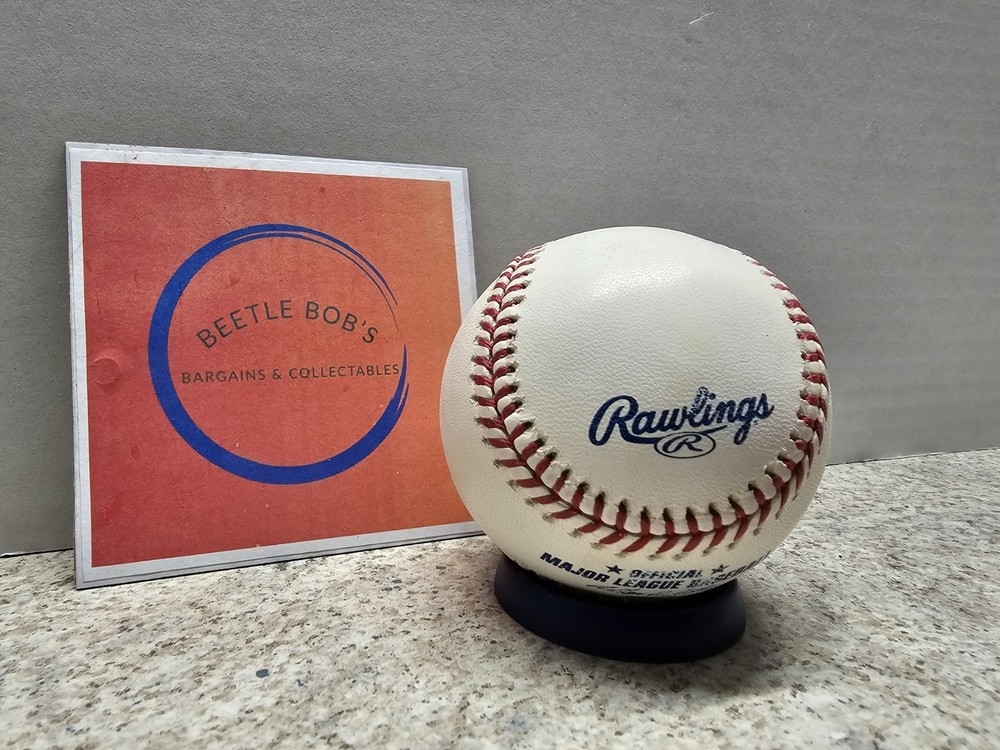Bob Melvin A's D-Backs Mariners MLB Autographed Rawlings Baseball No COA