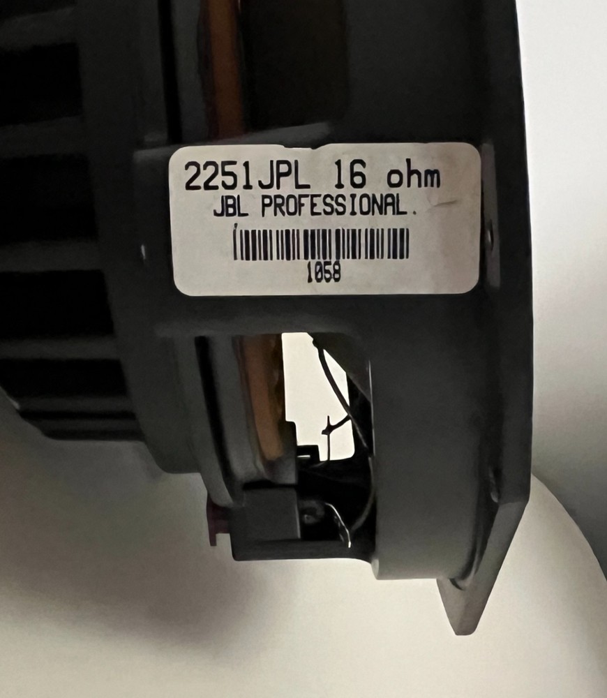 JBL 2251J 16 ohm Mid-Range Driver