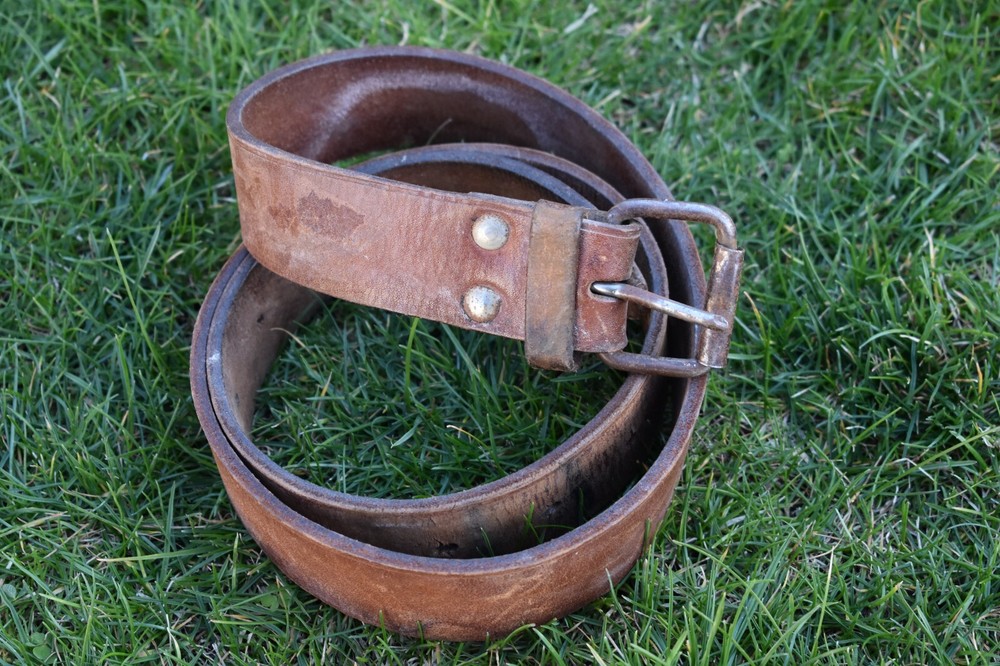 Old military belt