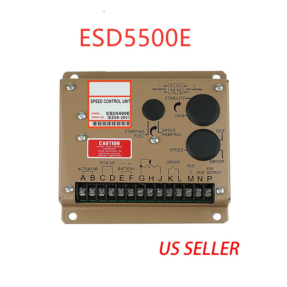 ESD5500E Electronic Engine Speed Controller Governor For Generator Genset
