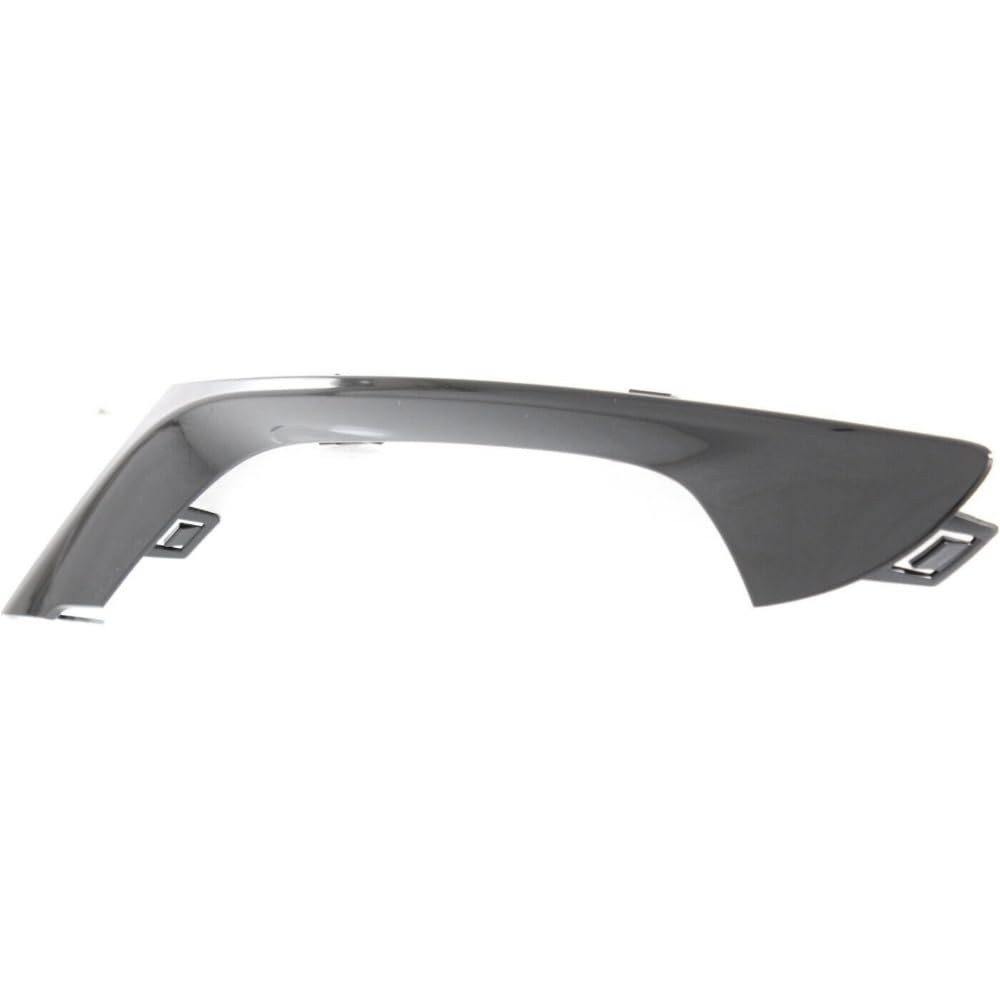Front Passenger Bumper Trim Painted Black for 200 2015-2017
