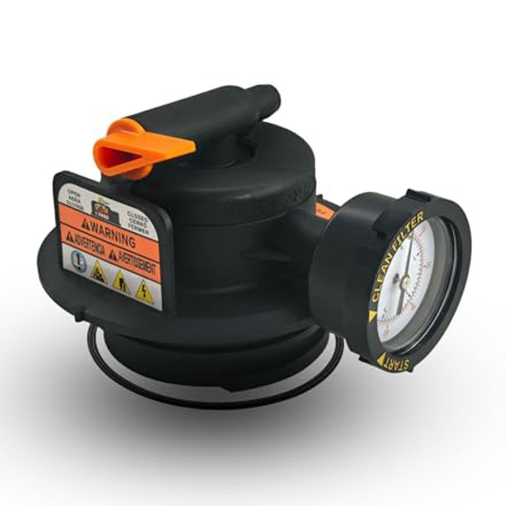Exhaust Valve Designed for Quick and Efficient Pool Filtration Operations
