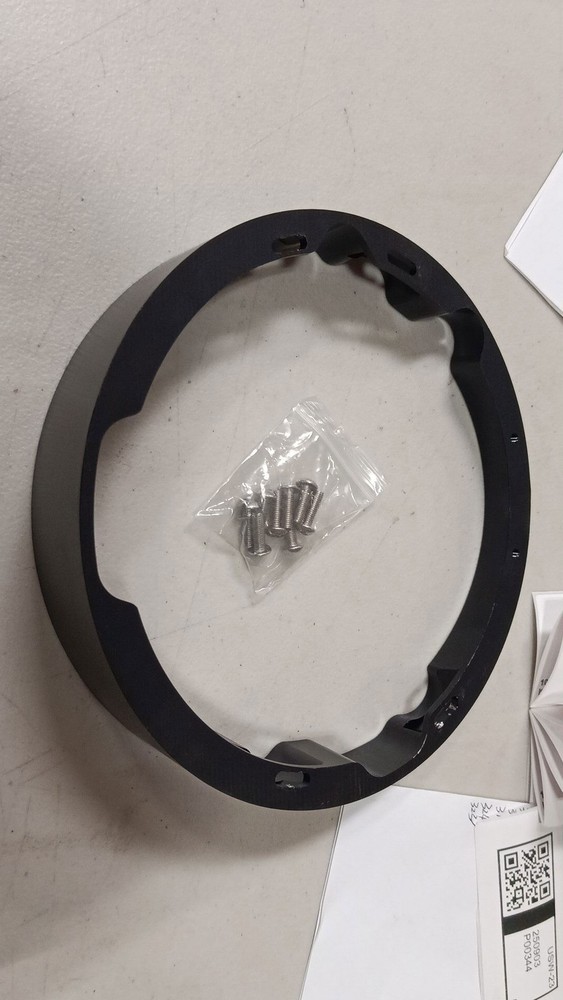 7" Raked Headlight Bezel Adapter for Harley Touring Classic Bagger Models 94-up