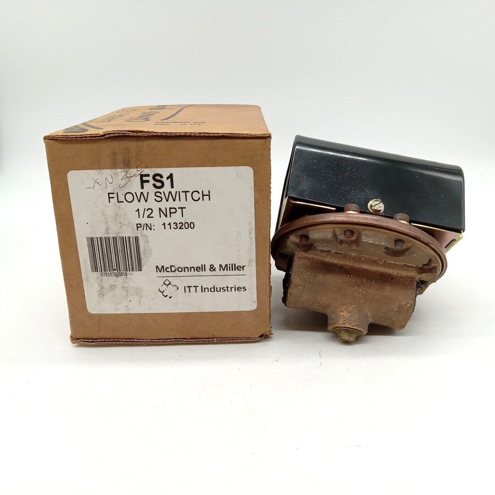 McDonnell & Miller FS1 1/2 NPT Flow Switch