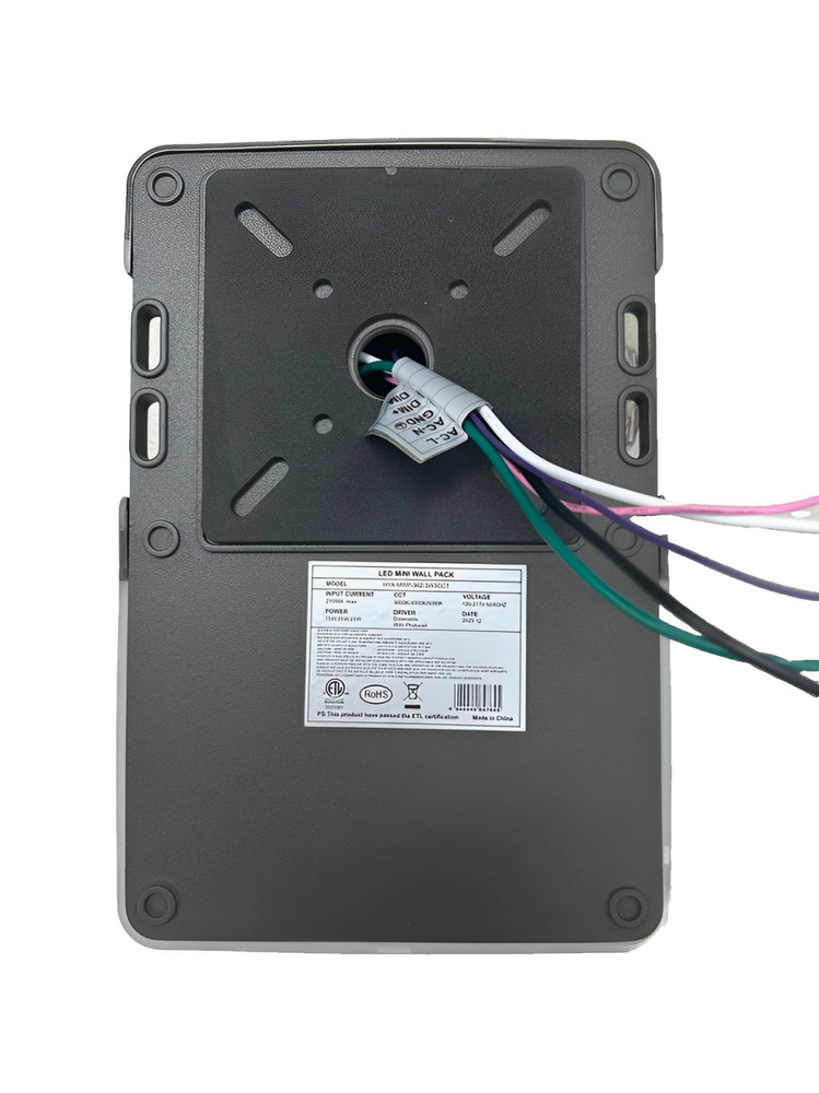 10 Pack LED Mini Wall Pack WATT CCT Selectable Photocell Installed