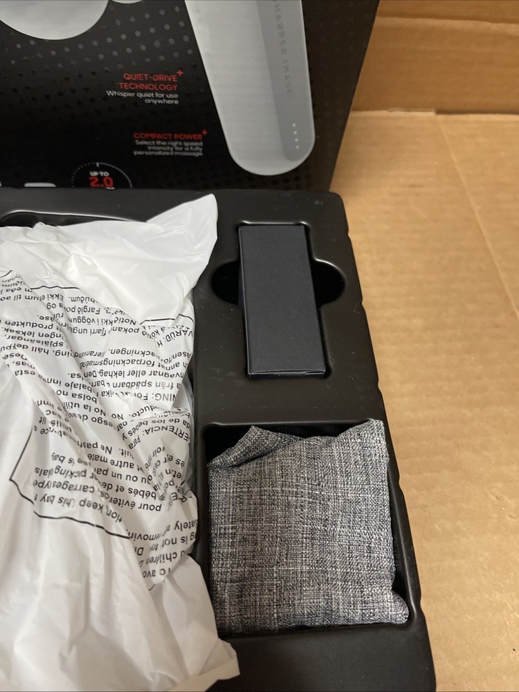 Sharper Image Power Percussion Edge+ Portable Percussion Massager