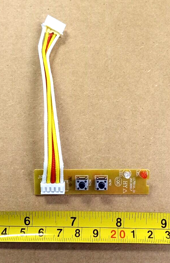 PCB Circuit Board On/Off LED Control BELLA Single Serve Coffee Maker TSK-1157