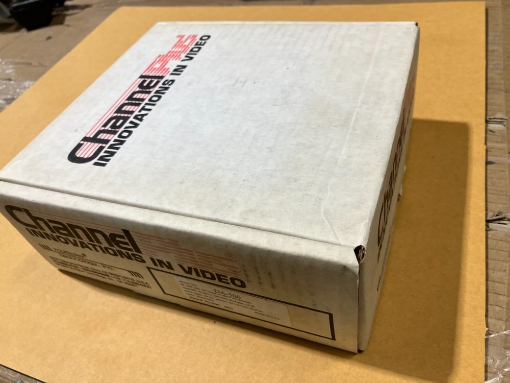 Multiplex Tech Channel Innovations Broadband RF Amplifier Model#DA-500