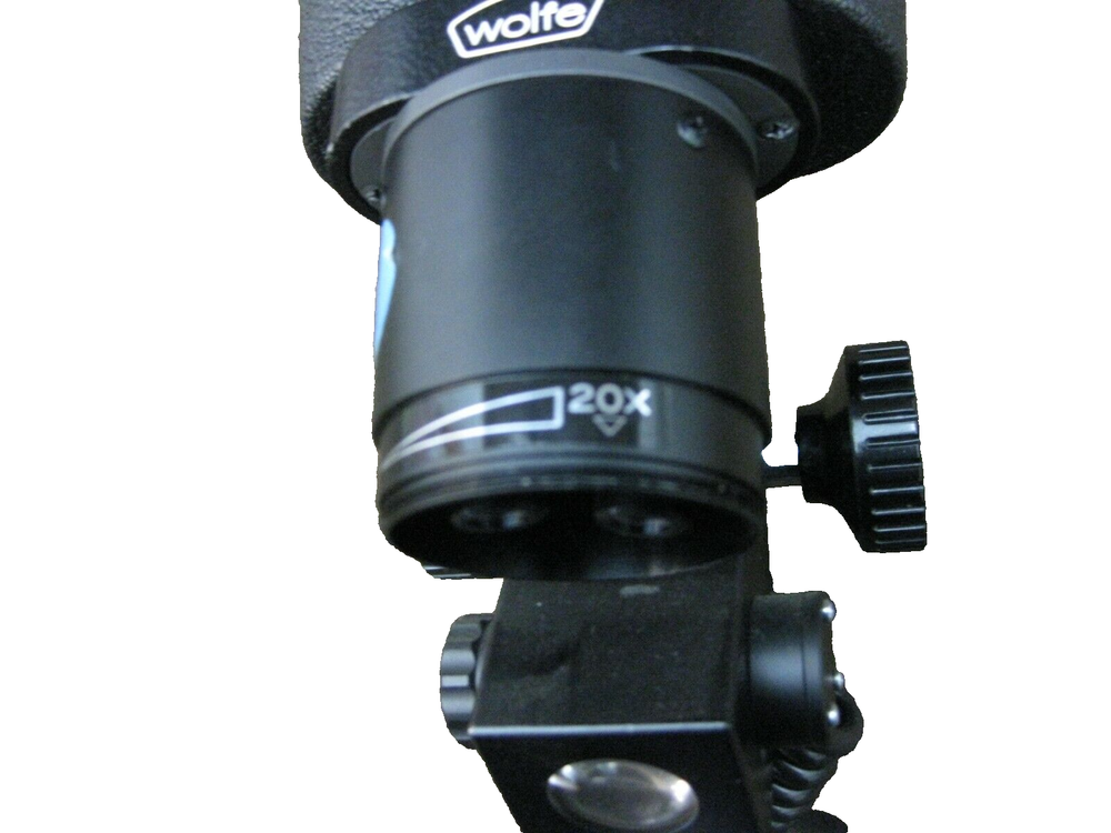 Wolfe microscope binocular 10X - 20X beginner level