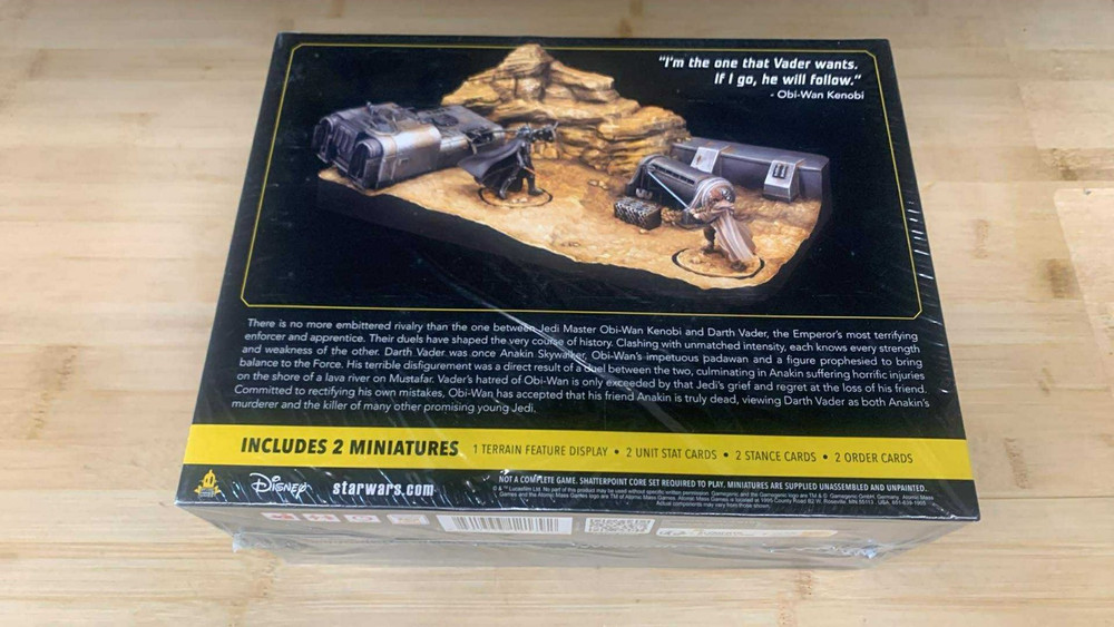 You Cannot Run Duel Pack Star Wars: Shatterpoint NEW