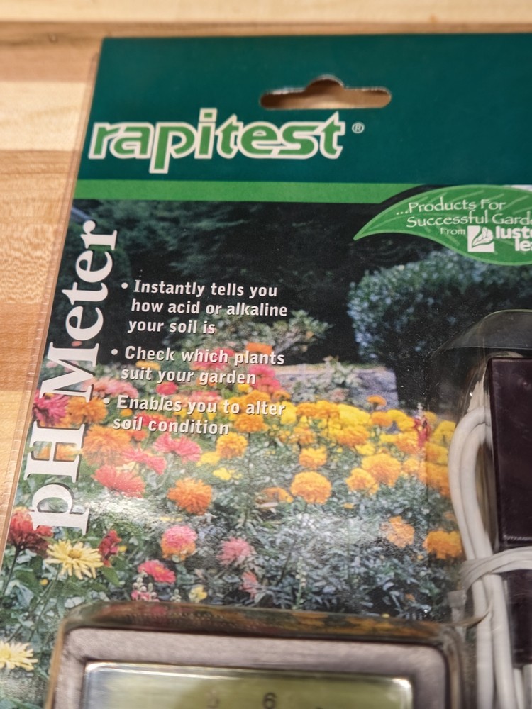 Rapitest pH Meter Acid Alkaline Soil Tester