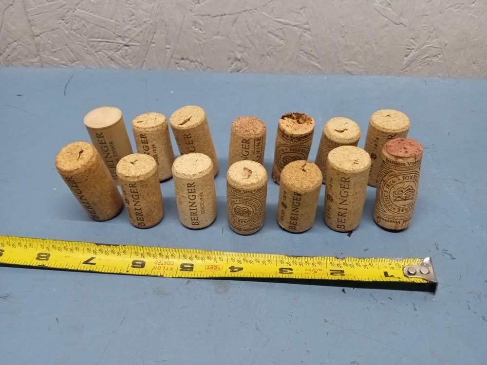 Lot of 14 Beringer Wine Corks (LL)