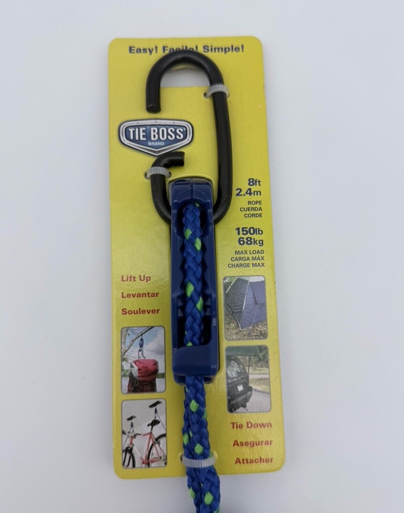 NWT - Tie Boss Pulley System - 8ft - 150 Lbs