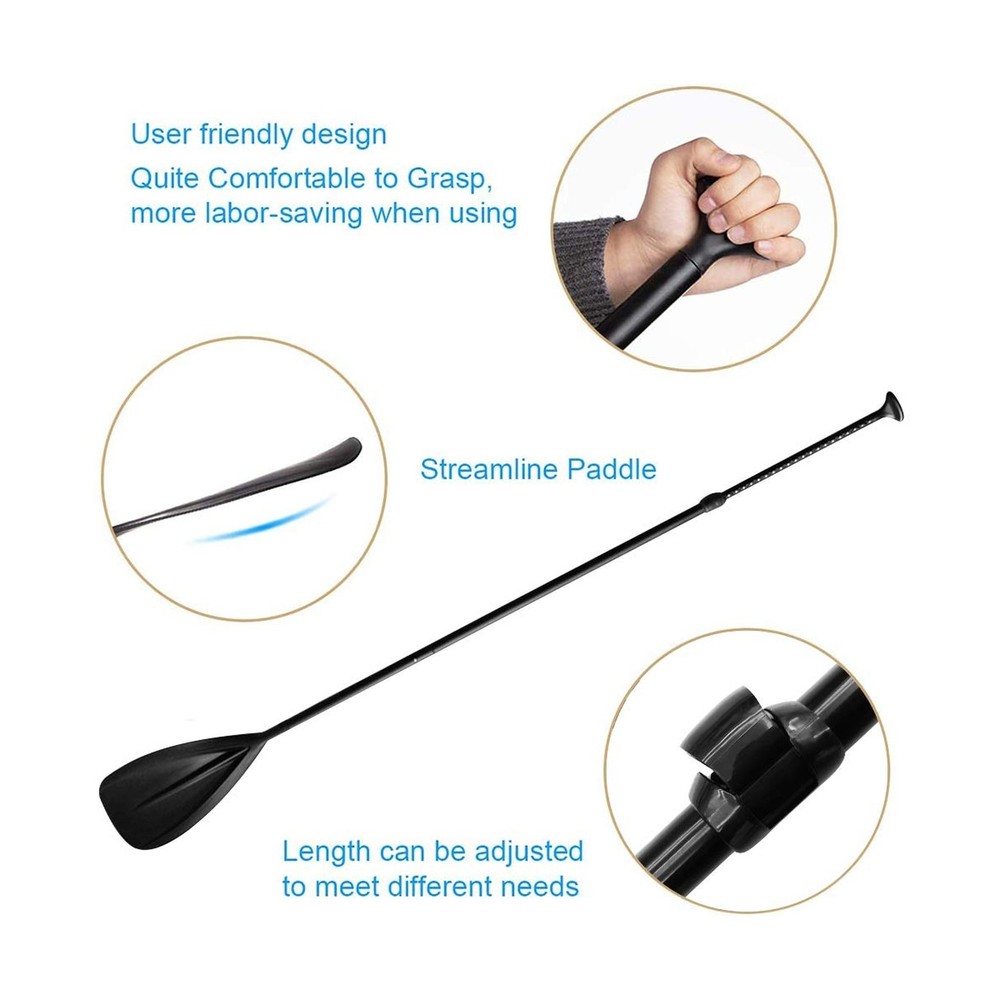 LBW Paddle Board Paddle, Adjustable 3-Pieces SUP Paddle, Aluminium Alloy Floa...