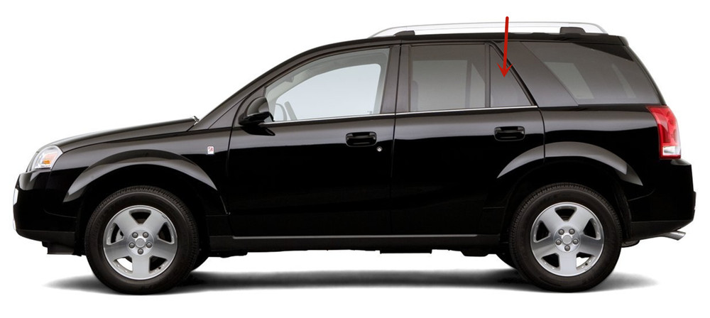 Fits 2002-2007 Saturn VUE Driver Left Side Rear Vent Window Glass