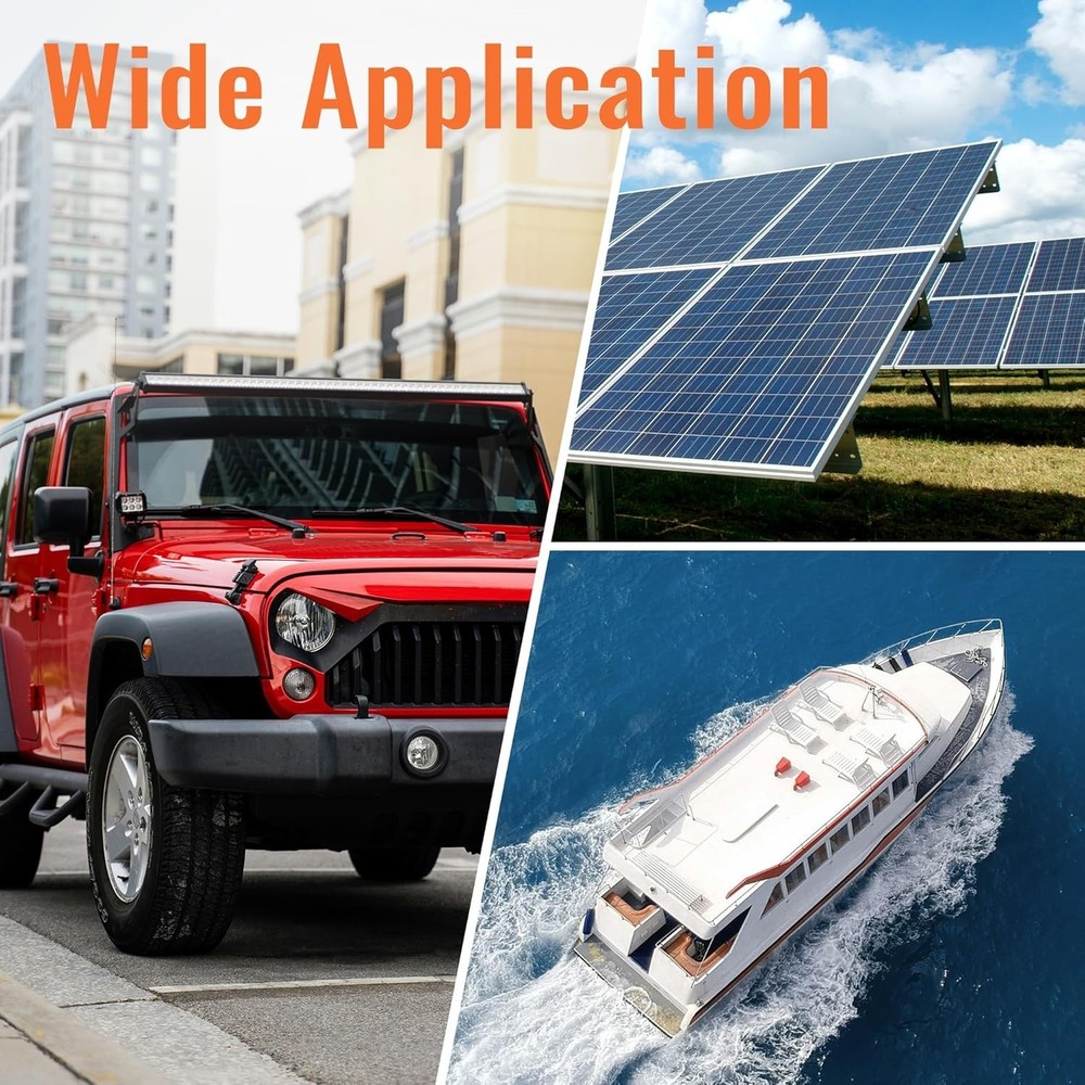 12V Battery Bus Bar 400A with Protective Cover for Safe Power Management