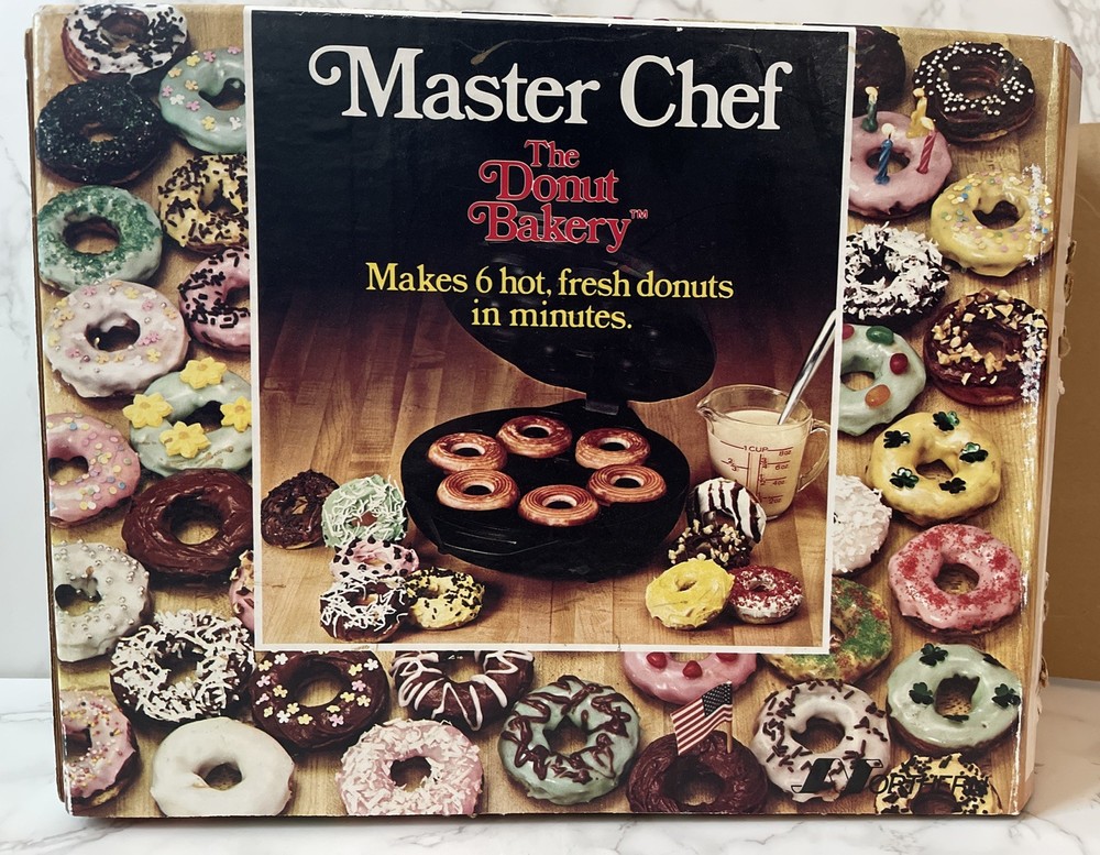 VTG Master Chef Donut Bakery Maker 2081 w/ Box