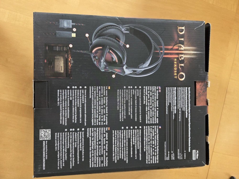Diablo Steelseries Headset