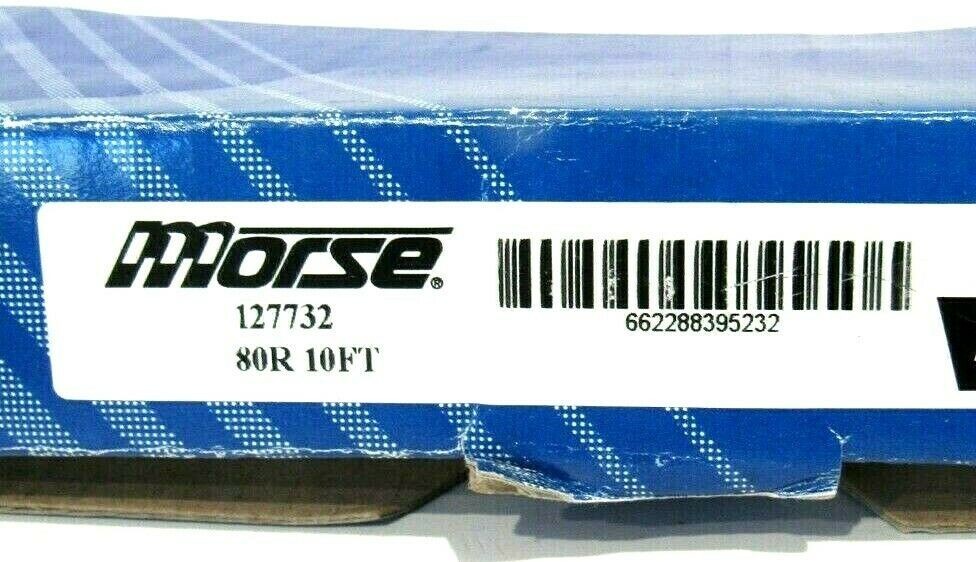 MORSE 127732 CHAIN 80R 10'FT W/ LINK