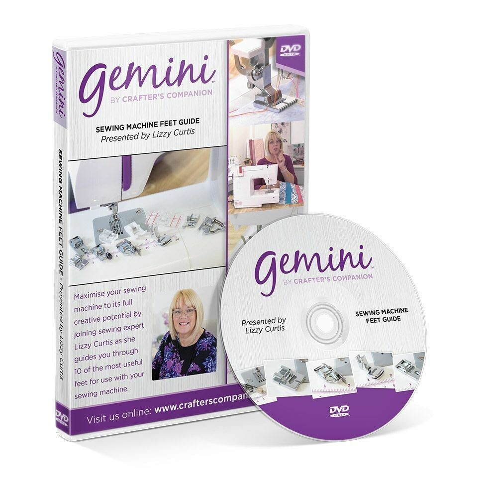 Gemini Sewing Machine Feet Guide DVD (US) New