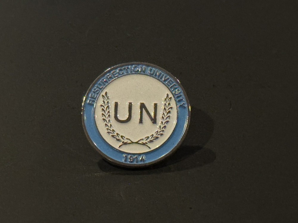 Resurrection University United Nations Nursing Pin