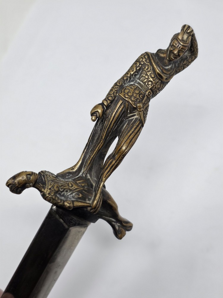 Antique Ritual Dagger, Satanic Mephistopheles, Occult