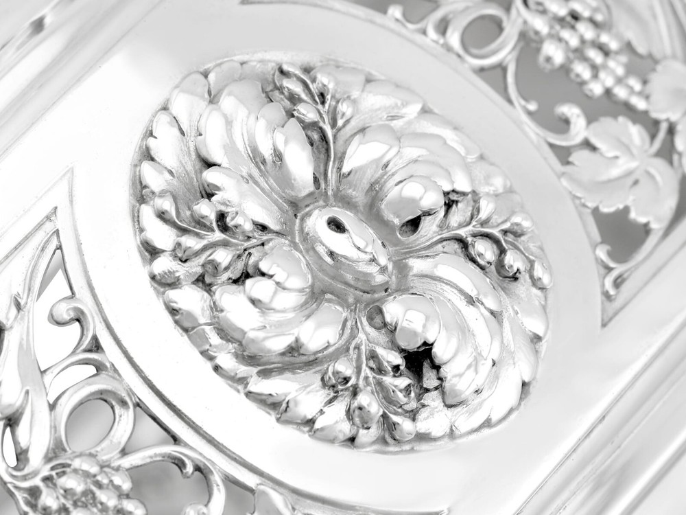Antique Art Nouveau German Silver Centrepiece
