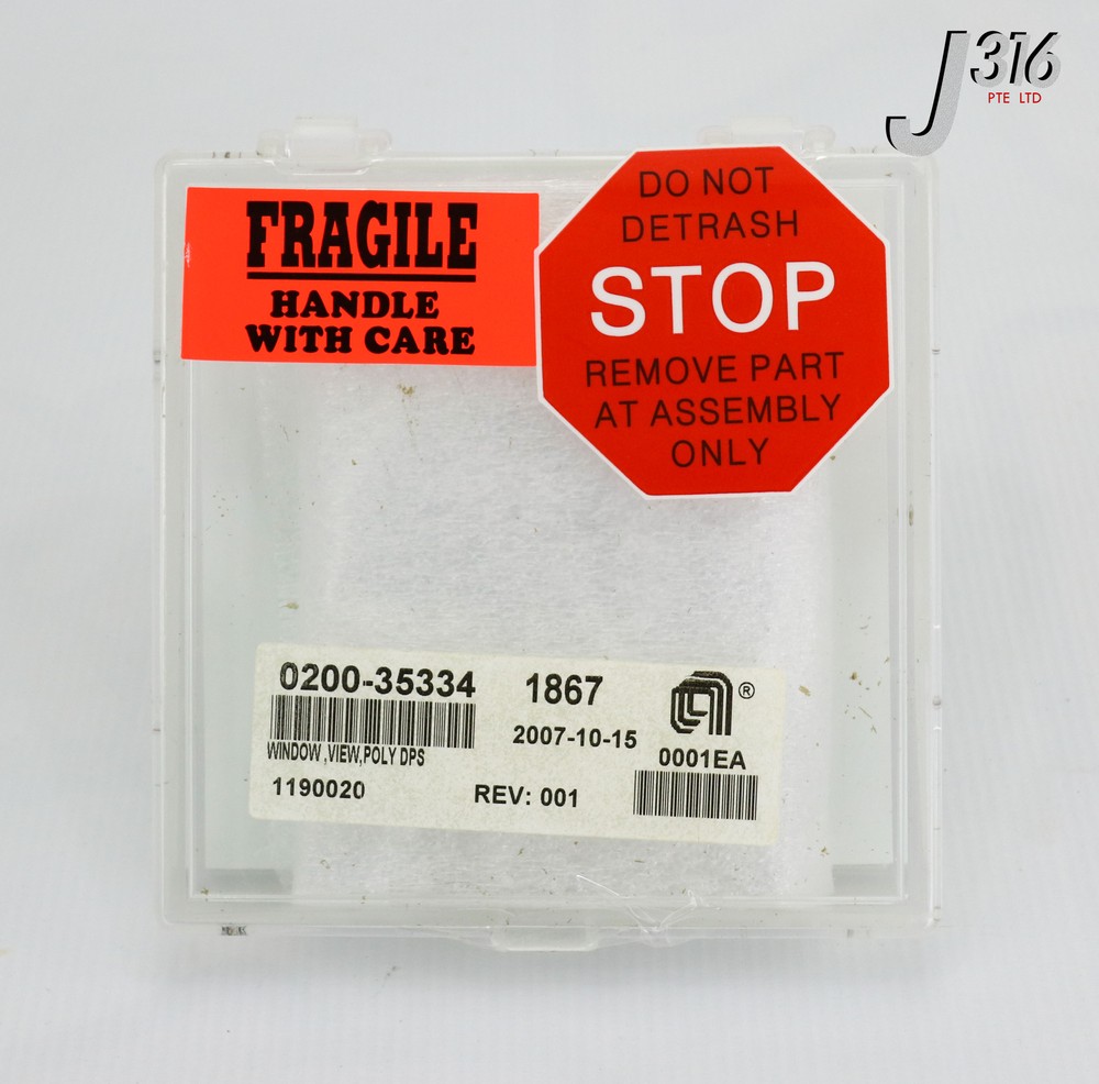 22210 APPLIED MATERIALS WINDOW, VIEW, POLY DPS (NEW) 0200-35334