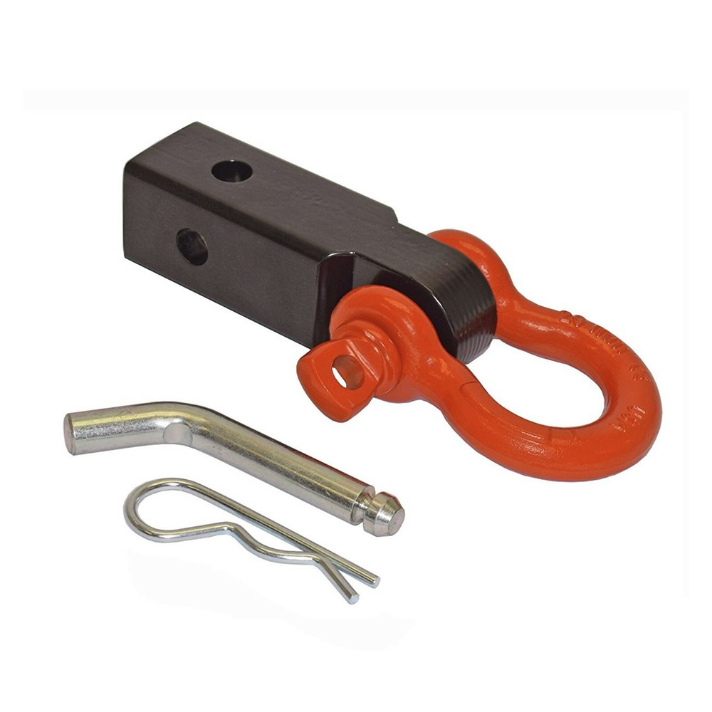 Enhanced Tow Strap Shackle Mount For 2" Receivers