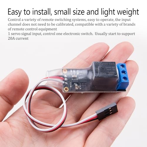 2Pcs High Voltage 20A DC 5V-12V PWM Switch Controller for Spotlight Strobe