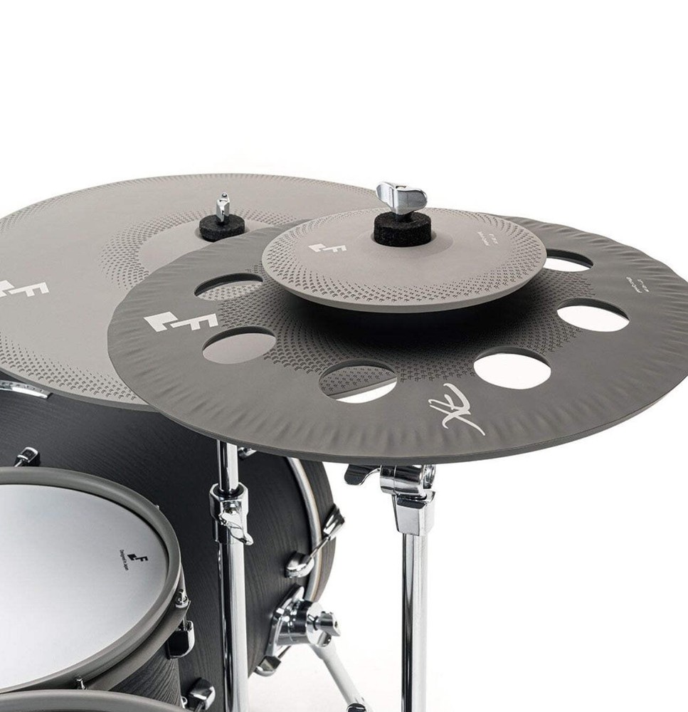 EFNOTE 7X Acoustic Designed Electronic Drum Set Black Oak