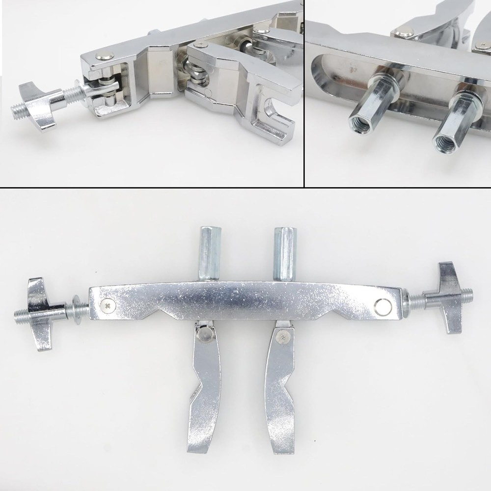 CashBeat Silver Adjustable Multi-Clamp, Quick Release Multi-clamp,