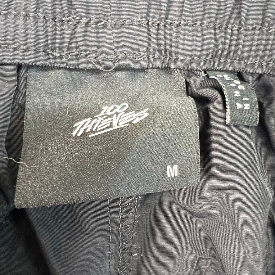 100 Thieves Foundations Nylon Shorts Mens Medium Black
