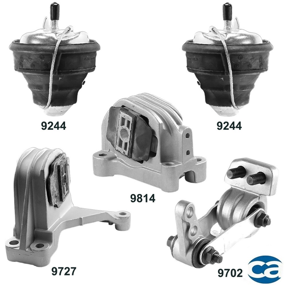 Engine Motor Mounts & Trans Mount 5Pcs Set For Volvo S60 01-08 2.3/2.4L