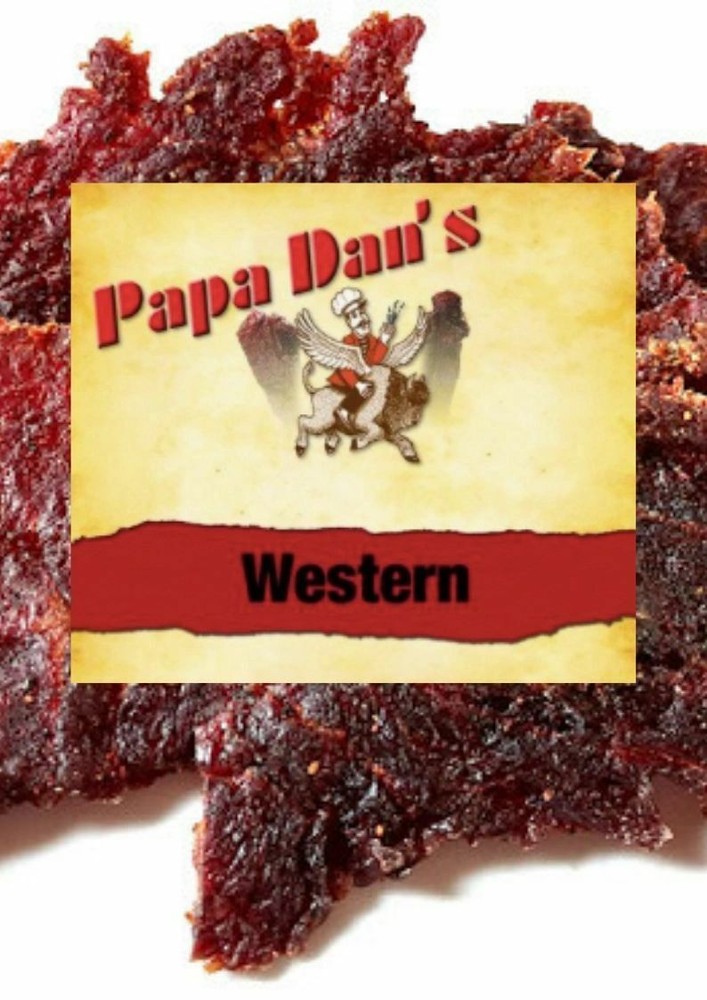 Papa Dan's Real Western Beef Jerky 8oz