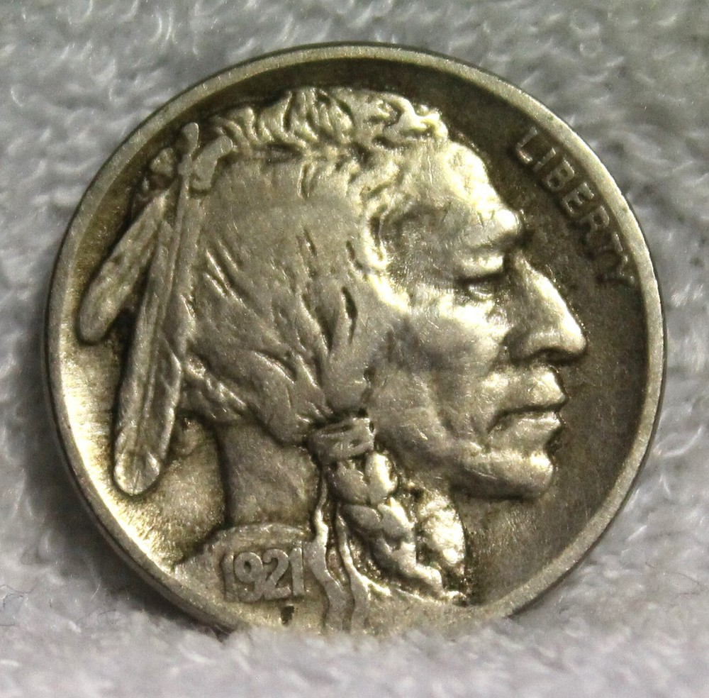 buffalo nickel 1921 full horn