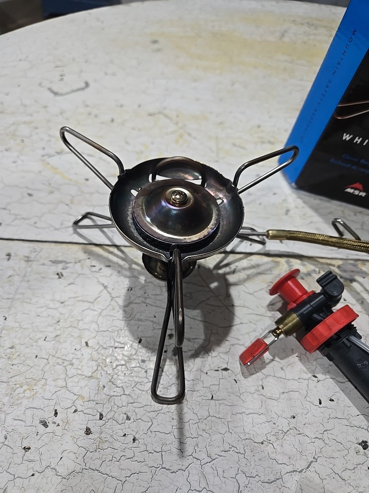 MSR WhisperLite camping stove Used