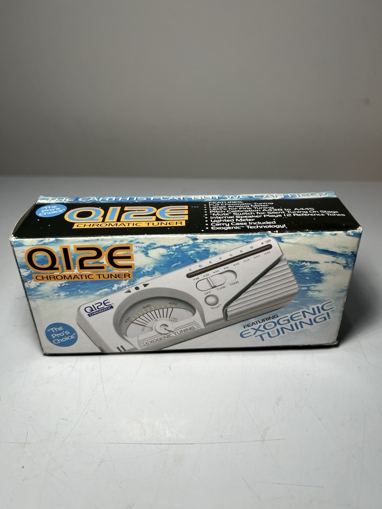 Q12E Chromatic Tuner with Real Meter Movement, Pro's Choice