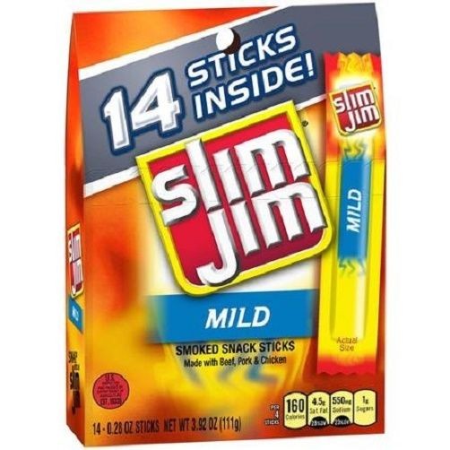 Slim Jim Mild Smoked Snack Sticks