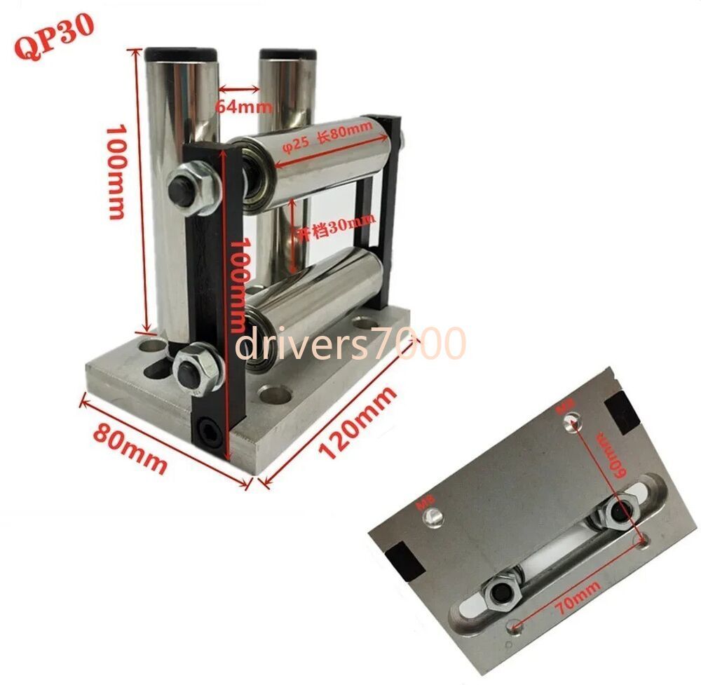 Four-roller Cable Guide Roller Iron-based Steel Roller Traversing Device