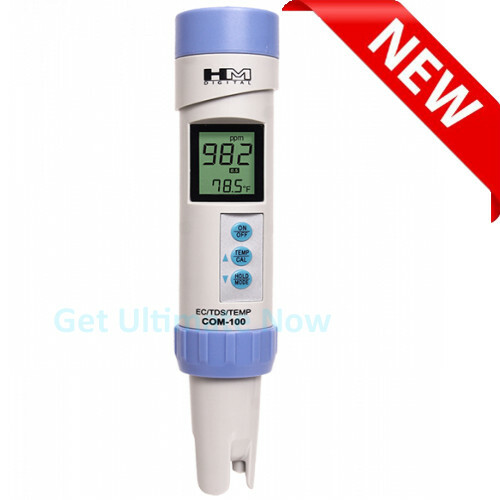 COM-100: Waterproof Professional Series EC/TDS Meter
