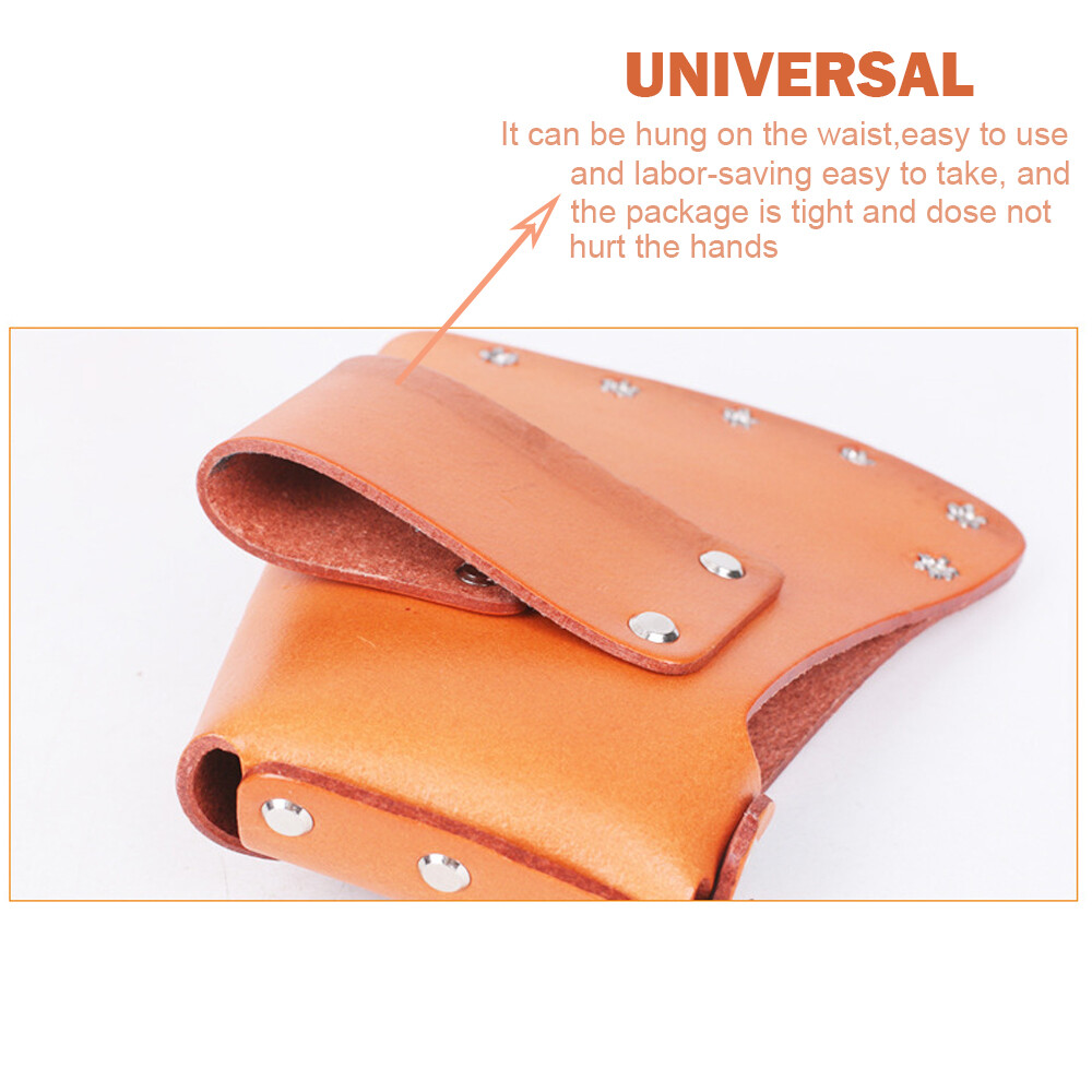 1PC Axe Blade Cover Sheath Head Hatchet Protector Double Snap Protetive Case