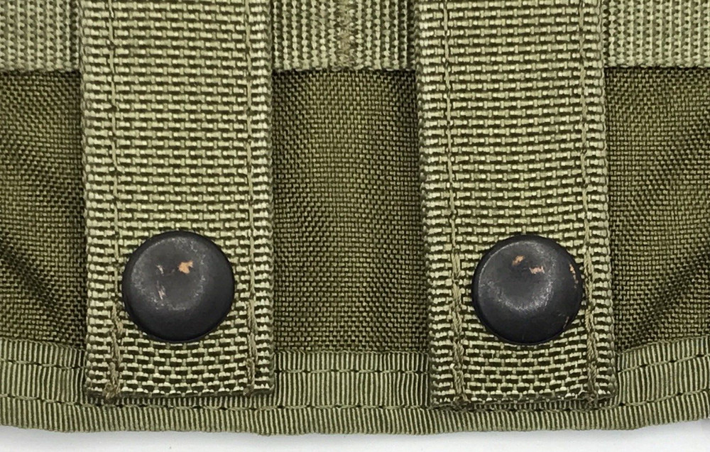 Horizontal Pouch Adapter USGI MOLLE Khaki NOS