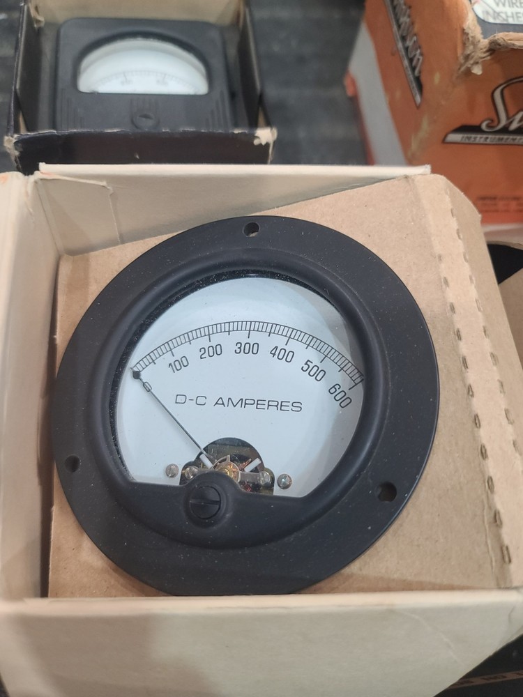 vintage panel meters