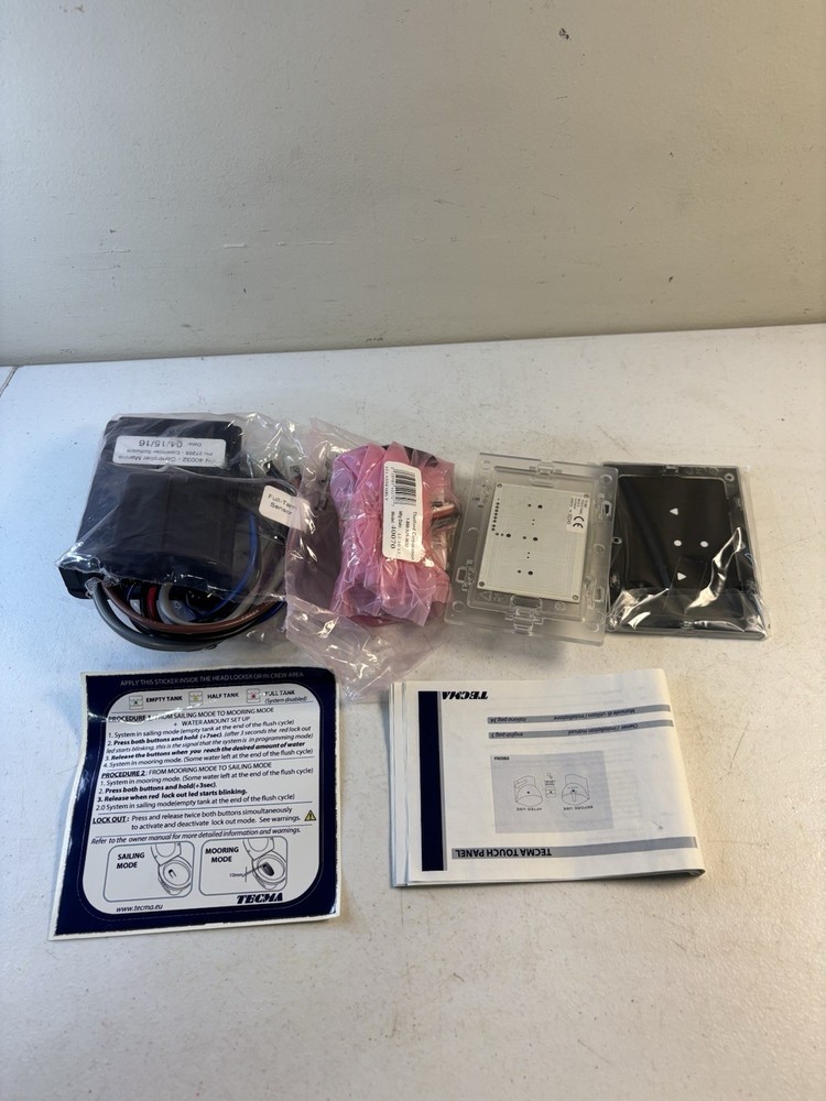 Thetford Boat RV Premium Touch Flush Control Panel Kit NEW T-733/PN 40032