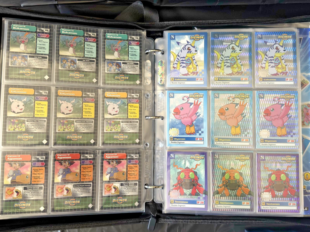 1999 DIGIMON UPPER DECK MASTER SET HOLO SERIES 1+2 PRE-RELEASE+ULTIMATE - 5 SETS