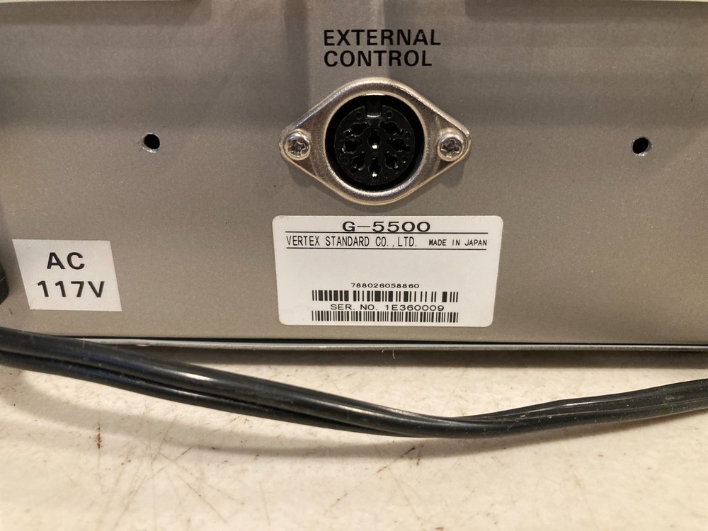 Yaesu controller G-5500 Elevation - Azimuth Dual Controller